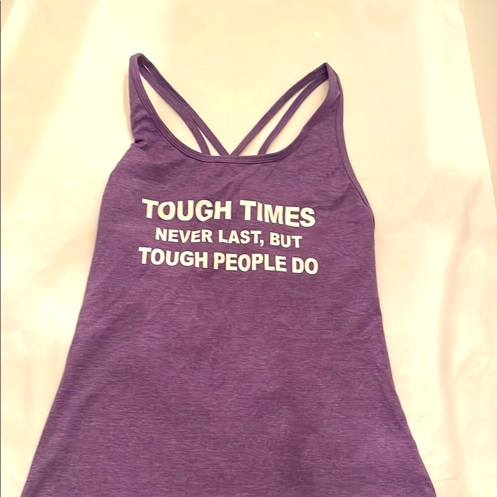 CVG purple tank top.  NWOT.  Large.